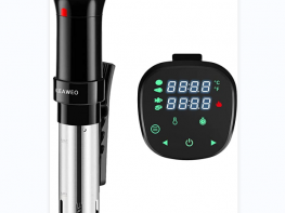 Cuiseur Sous Vide, KEAWEO Cuisson Sous Vide ImperméAble à L Eau,Calculateur D Immersion De CuisinièRe, Thermostat RéGlable Pour Un ContrôLe PréCis De La TempéRature 1100w Bains-Marie Sous Vide